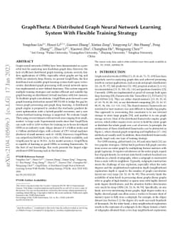 GraphTheta: A Distributed Graph Neural Network Learning System With
  Flexible Training Strategy