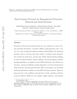 Deep Gaussian Processes for Biogeophysical Parameter Retrieval and Model
  Inversion