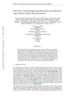Syft 0.5: A Platform for Universally Deployable Structured Transparency