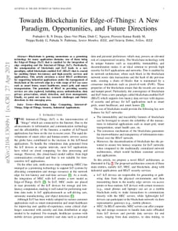 Toward Blockchain for Edge-of-Things: A New Paradigm, Opportunities, and
  Future Directions