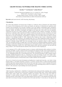Graph Neural Networks for Traffic Forecasting