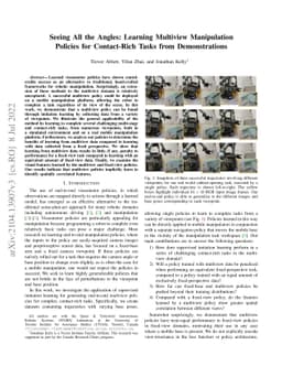 Seeing All the Angles: Learning Multiview Manipulation Policies for
  Contact-Rich Tasks from Demonstrations