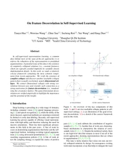 On Feature Decorrelation in Self-Supervised Learning