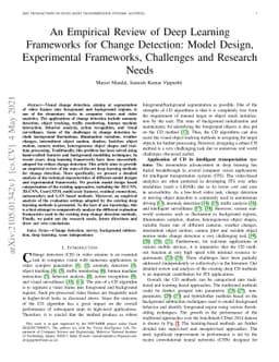 An Empirical Review of Deep Learning Frameworks for Change Detection:
  Model Design, Experimental Frameworks, Challenges and Research Needs