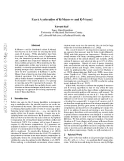 Exact Acceleration of K-Means++ and K-Means$\|$