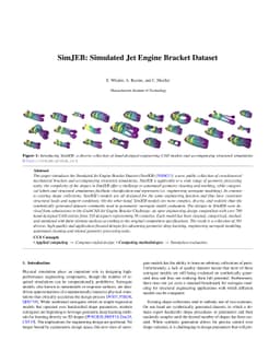 SimJEB: Simulated Jet Engine Bracket Dataset