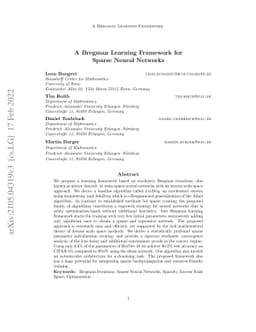 A Bregman Learning Framework for Sparse Neural Networks