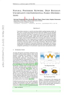 Natural Posterior Network: Deep Bayesian Uncertainty for Exponential
  Family Distributions