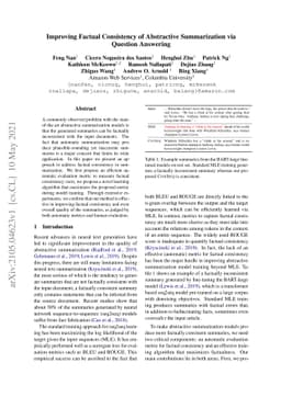 Improving Factual Consistency of Abstractive Summarization via Question
  Answering