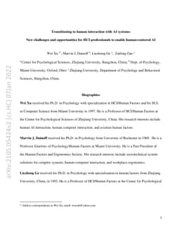 Transitioning to human interaction with AI systems: New challenges and
  opportunities for HCI professionals to enable human-centered AI