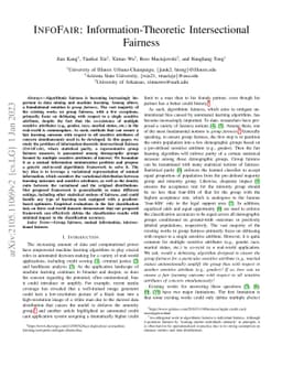 InfoFair: Information-Theoretic Intersectional Fairness