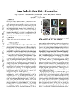 Large-Scale Attribute-Object Compositions