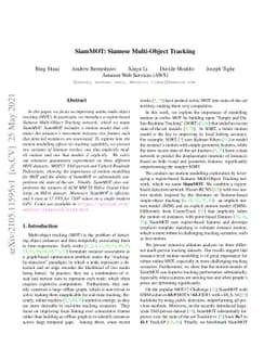 SiamMOT: Siamese Multi-Object Tracking