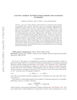 Cauchy Markov Random Field Priors for Bayesian Inversion