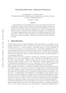 Deep Ensembles from a Bayesian Perspective