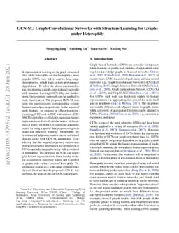 GCN-SL: Graph Convolutional Networks with Structure Learning for Graphs
  under Heterophily