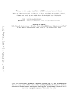 Finite-Horizon LQR Control of Quadrotors on $SE_2(3)$