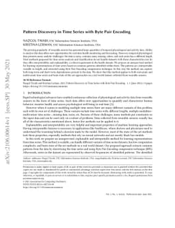 Pattern Discovery in Time Series with Byte Pair Encoding
