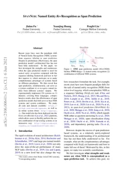SpanNER: Named Entity Re-/Recognition as Span Prediction