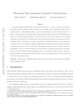 Three-agent Time-constrained Cooperative Pursuit-Evasion
