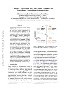 X2Parser: Cross-Lingual and Cross-Domain Framework for Task-Oriented
  Compositional Semantic Parsing
