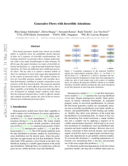 Generative Flows with Invertible Attentions