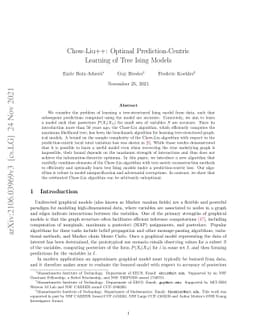 Chow-Liu++: Optimal Prediction-Centric Learning of Tree Ising Models