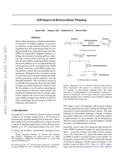 Self-Improved Retrosynthetic Planning