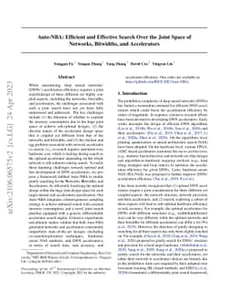 Auto-NBA: Efficient and Effective Search Over the Joint Space of Networks, Bitwidths, and Accelerators