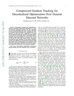 Compressed Gradient Tracking for Decentralized Optimization Over General
  Directed Networks