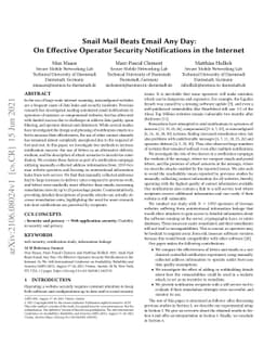 Snail Mail Beats Email Any Day: On Effective Operator Security
  Notifications in the Internet