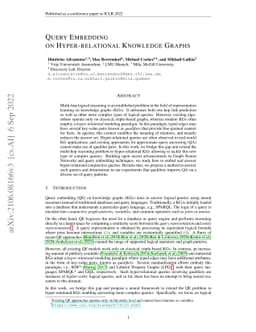 Query Embedding on Hyper-relational Knowledge Graphs