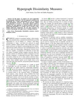 Hypergraph Dissimilarity Measures