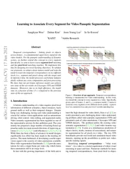 Learning to Associate Every Segment for Video Panoptic Segmentation