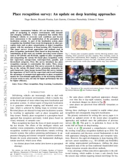 Place recognition survey: An update on deep learning approaches
