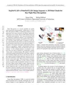 SeqNetVLAD vs PointNetVLAD: Image Sequence vs 3D Point Clouds for
  Day-Night Place Recognition