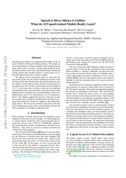 Speech is Silver, Silence is Golden: What do ASVspoof-trained Models
  Really Learn?