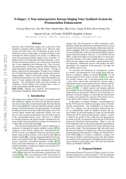 N-Singer: A Non-Autoregressive Korean Singing Voice Synthesis System for
  Pronunciation Enhancement