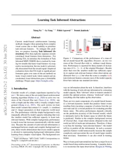 Learning Task Informed Abstractions