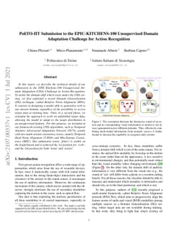 PoliTO-IIT Submission to the EPIC-KITCHENS-100 Unsupervised Domain
  Adaptation Challenge for Action Recognition