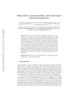 Faster-LTN: a neuro-symbolic, end-to-end object detection architecture