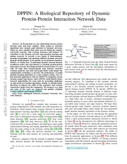 DPPIN: A Biological Repository of Dynamic Protein-Protein Interaction
  Network Data