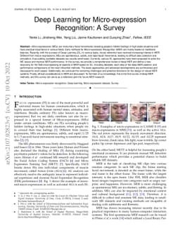 Deep Learning for Micro-expression Recognition: A Survey