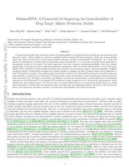 DebiasedDTA: A Framework for Improving the Generalizability of
  Drug-Target Affinity Prediction Models