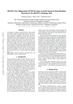 DiCOVA-Net: Diagnosing COVID-19 using Acoustics based on Deep Residual
  Network for the DiCOVA Challenge 2021