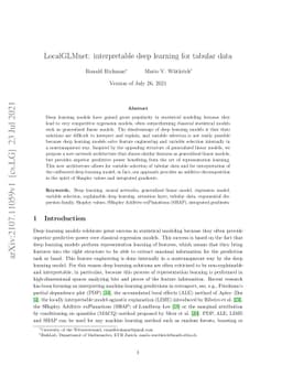 LocalGLMnet: interpretable deep learning for tabular data