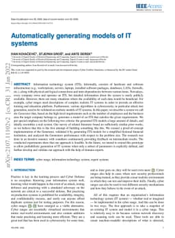 Automatically generating models of IT systems
