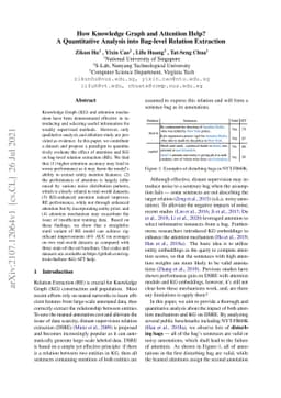 How Knowledge Graph and Attention Help? A Quantitative Analysis into
  Bag-level Relation Extraction