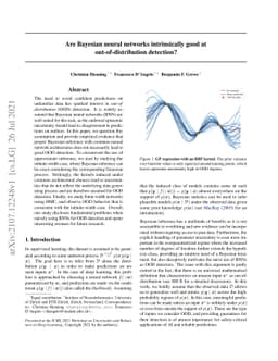 Are Bayesian neural networks intrinsically good at out-of-distribution
  detection?
