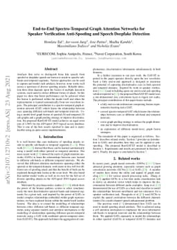End-to-End Spectro-Temporal Graph Attention Networks for Speaker
  Verification Anti-Spoofing and Speech Deepfake Detection